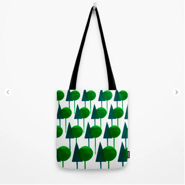 Bolso bosque geométrico
